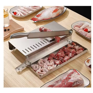 Manual cutting slicer machine