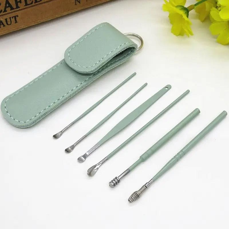 Set Of 6 Ear Pick Earwax Removal Kit, Ear Care Set.