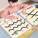 Premium Reusable Tracing Book 64Pages + Markers & Eraser